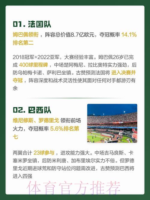 世界杯赛事预测与数据分析平台